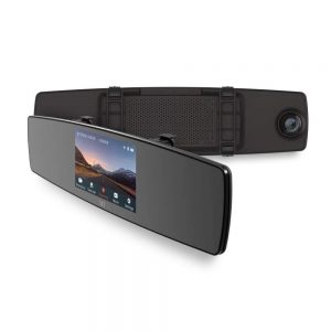 Two HD cameras including a front facing 1080p HD camera, and rear 720p HD camera