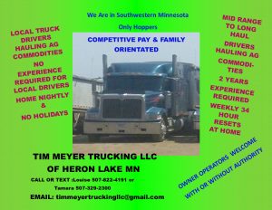 list of truck driving companies