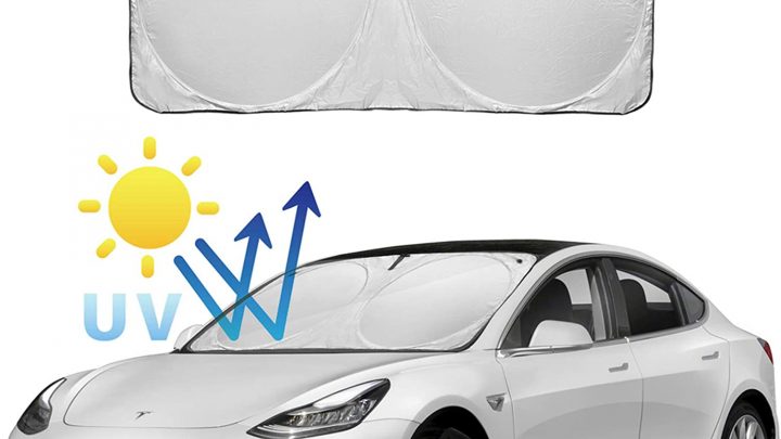 Best windshield shade for Tesla Model Y